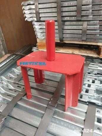 Furca dubla pentru popi, furca placa