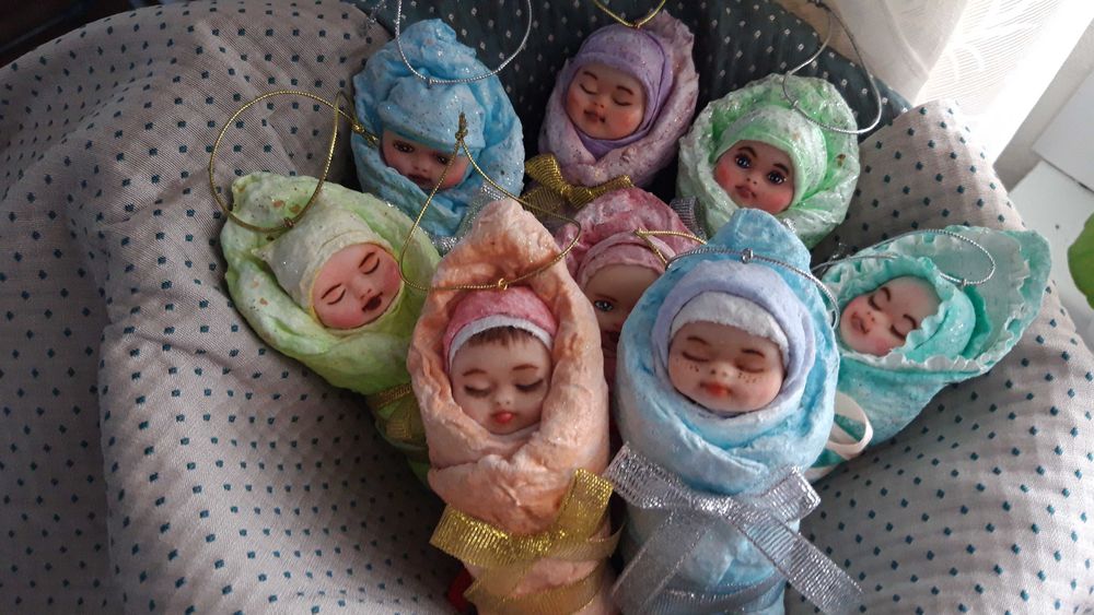 Пеленашка - ватная игрушка