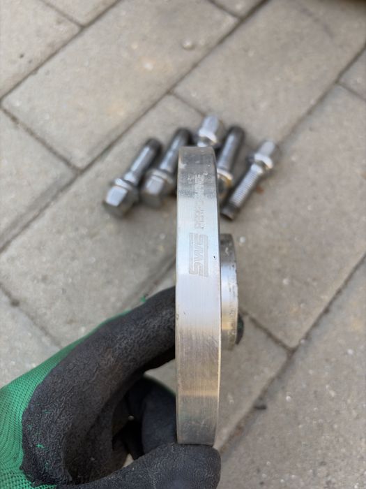flanse distantiere cu prezoane 5x112 15mm audi volkswagen vag