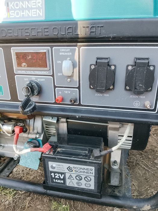Generator  4.5 kw benzina si gaz