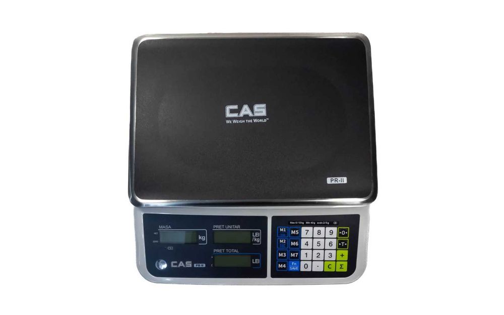Cantar electronic comercial CAS PRII 30CB NC 15/30 Kg