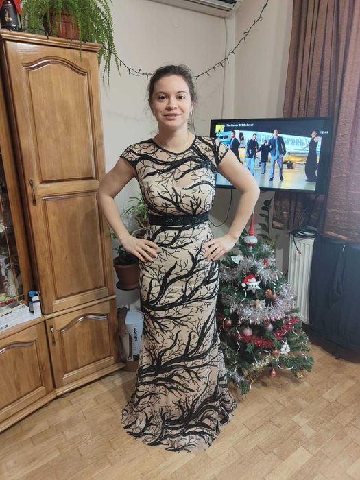 Официална рокля - Бална рокля - Размер S - Дължина 165 см