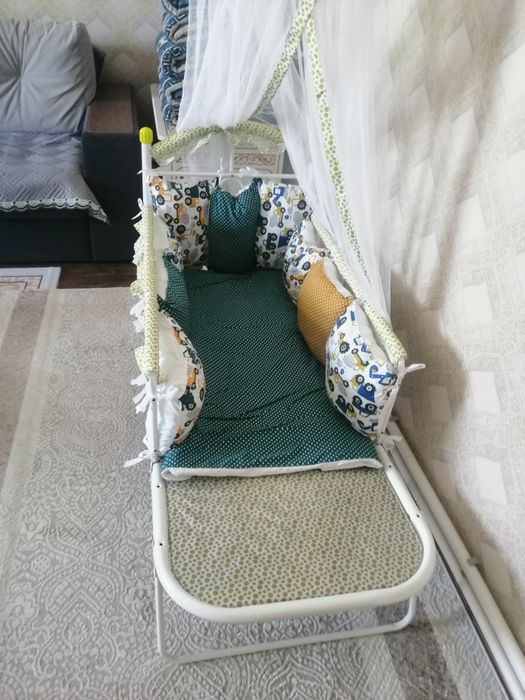 Манеж детский металический