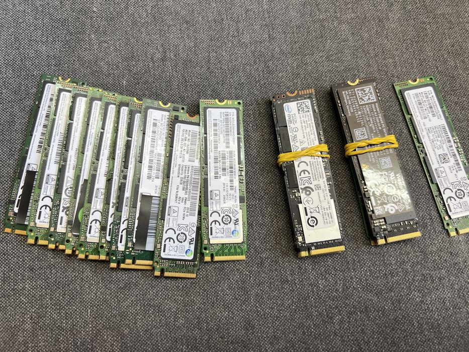 SSD NVME M2 2280 Samsung Intel WD 256GB  - OFERTA