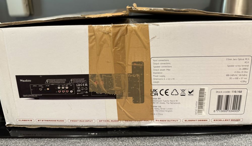 AUDIZIO 110.102 AD220B 2-CH 2 Х 200W Усилвател