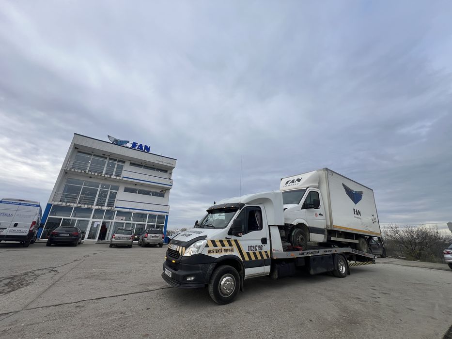 Tractări Auto & Dube NON-STOP Ploiești | Platformă Auto 24/7