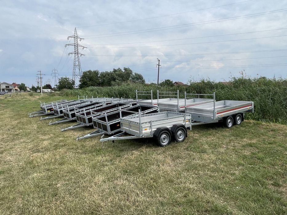 Remorca basculanta noua  de 750 kg