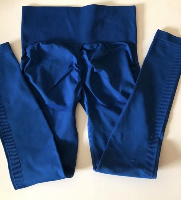 Спортен син клин / фитнес / йога / пилатес