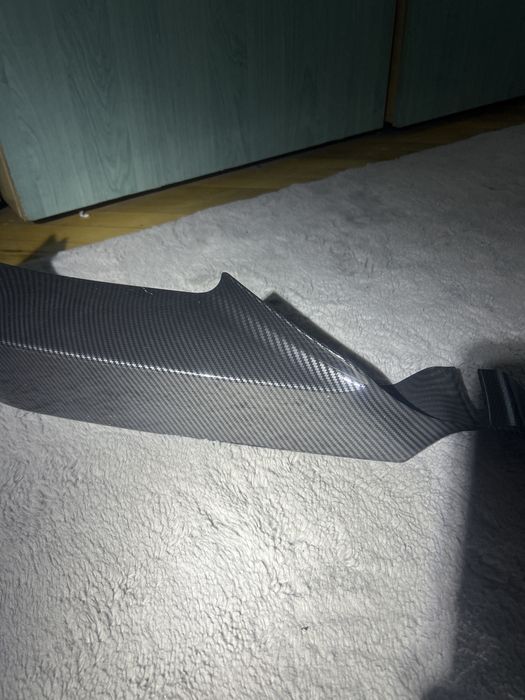 Lip Bara Față BMW Seria 6 F06 F12 F13 M Sport 640i 650i 640D(2012-2018) Carbon 2 Piese