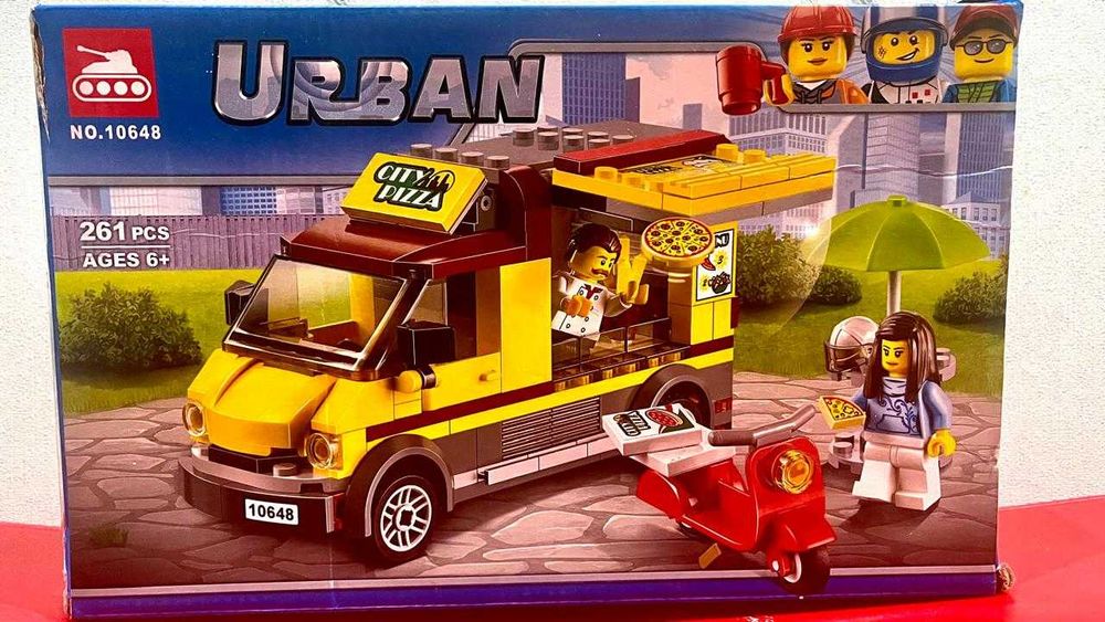 Lego city, minecraft.