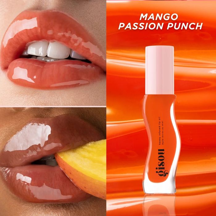 Gisou lip oil mango passion punch