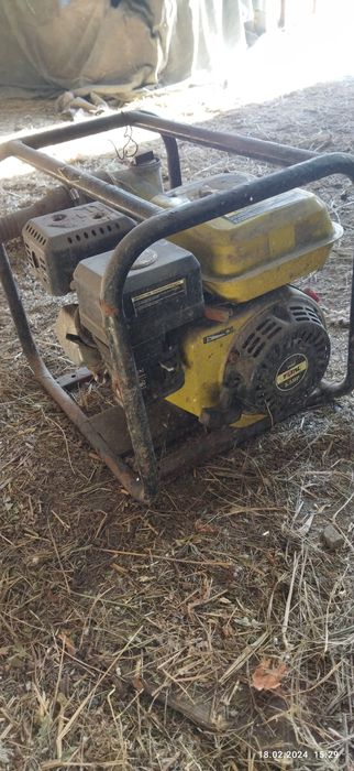 Бензиновый насос для полива