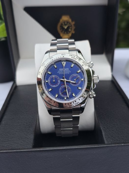 Ceas Seitona -40mm -Chronograph VK63 Hybrid -Custom Seiko