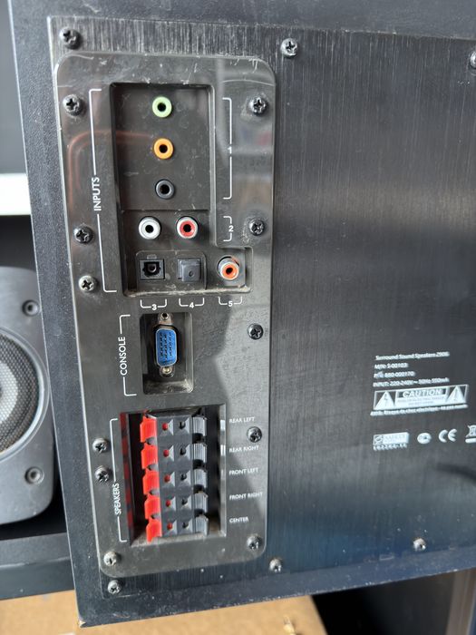 Logitech z906. 5.1 cu consola