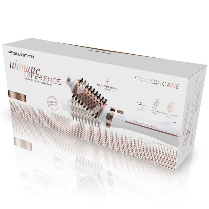 Perie rotativa cu aer cald Rowenta Brush Activ Ultimate Care CF9720F0