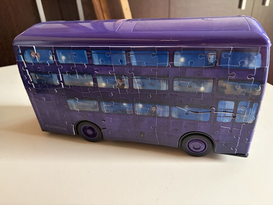 Harry Potter Autobuzul Knight Bus puzzle 3D