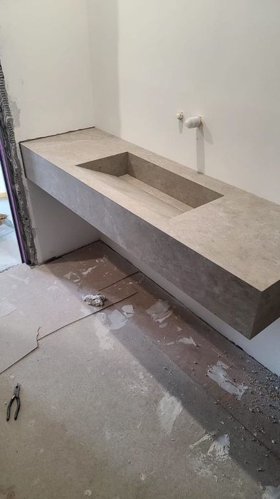 Раковина из керамогранита