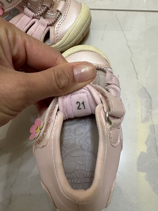 Сандали за момиче DD Step, 21 размер