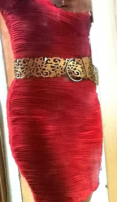 Дамски колан с красив дизайн