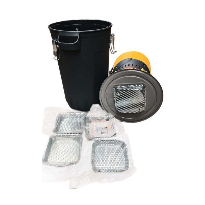 Електрическа мелница, Ярмомелка HOLZ MILL- 25L СИВ / 5 сита/ 1кВт