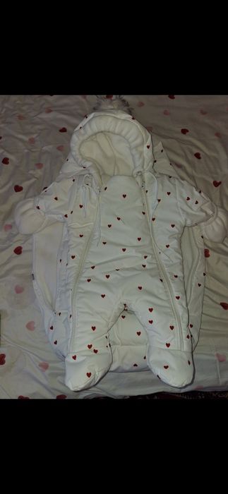 Детский конверт с комбинезоном