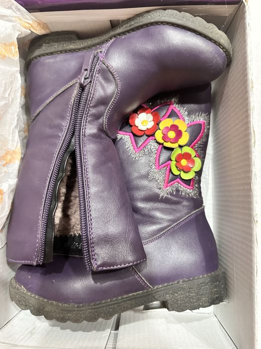 Зимние ботинки на девочку