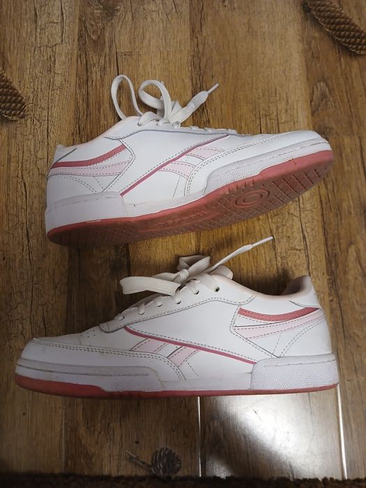 Adidași Reebok Clasic alb și roz