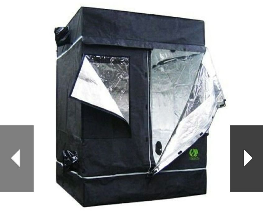 Grow Box Оранжерия за вкъщи 145x145x200 Homebox Homelab - палатка за о