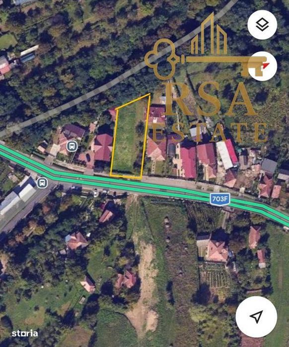 Teren intravilan 709mp, Goranu-Straubing, Ramnicu Valcea