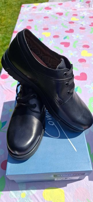 Pantofi stonfley piele