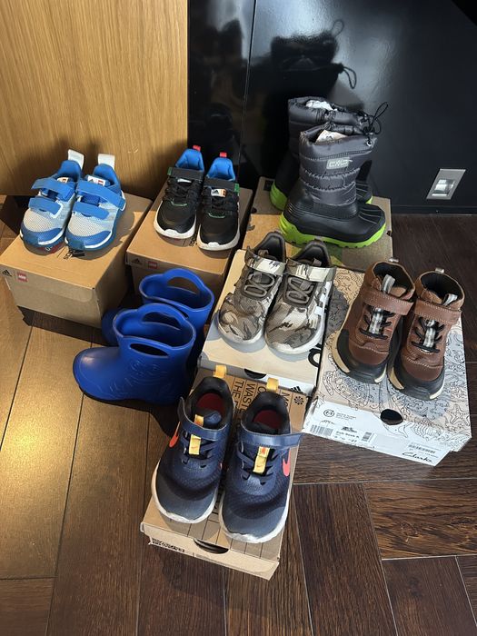 Маратони, боти, пантофи 22-26 размер Adidas, Nike, Clarks, CMP, Befado