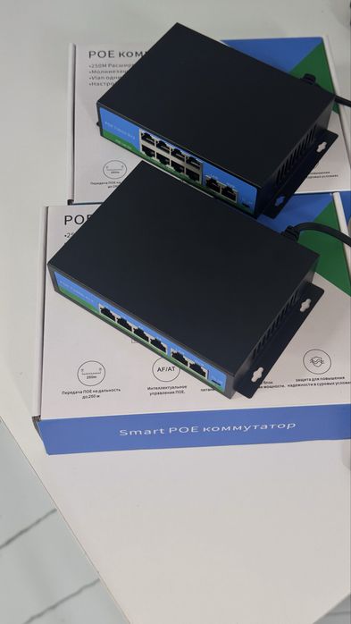 4,8,16,24 портовые PoE комуттаторы