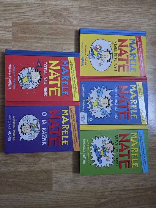 Cărți Marele Nate volumele 1-5