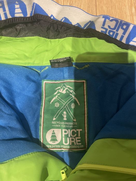 Pantaloni schi/snowboard Picture 10k, culoare verde lime -S