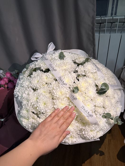 Пряммм күші букет цветы свежие