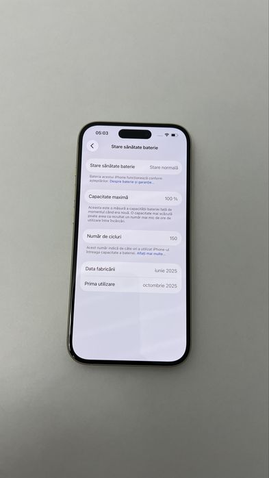 Iphone 15 ca nou garantie octombrie 2026