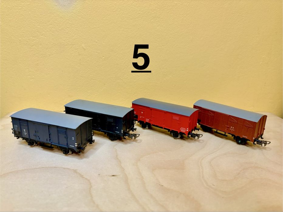 Товарни вагони PIKO, Schicht, Fleischmann, Roco врак, влакче, локомотив