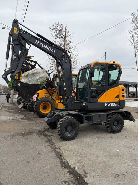 Колесный экскаватор Hyundai HW60 ЕСО