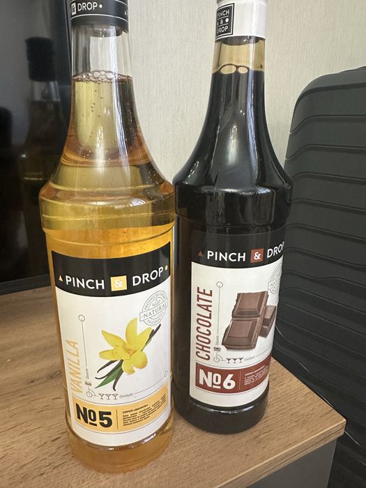 Сиропы Pinch and Drop (ваниль, шоколад)