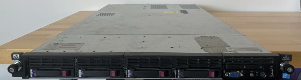 HP Proliant DL360 G7, 4 x 600GB SAS, 144 GB RAM
