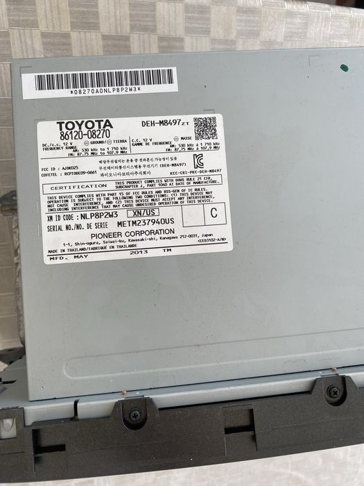 Автомагнитола 10000тг