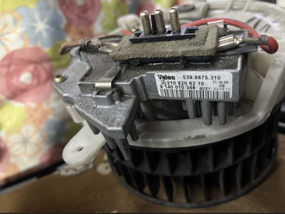 Реостат мерседес е210 моторчик печки