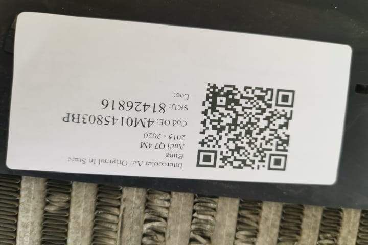 Ориджинален въздушен интеркулер в добро състояние Ауди / Audi Q7 4M Ор