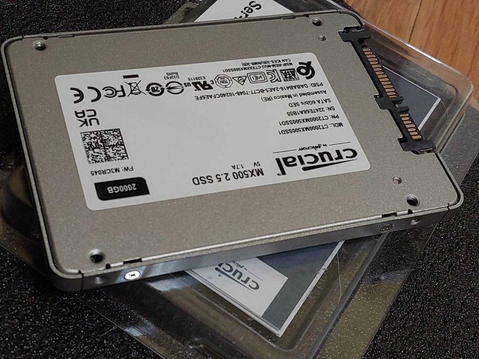 2TB SSD Crucial MX500 / BX500