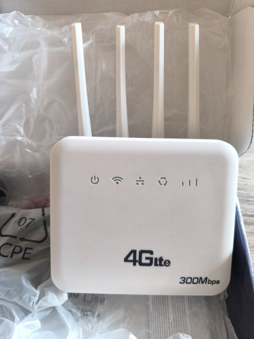 4G LTE SIM към WIFI / LAN рутер