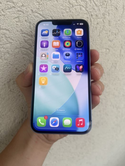 iPhone 14 128 GB Blue – Stare foarte bună, Face ID OK