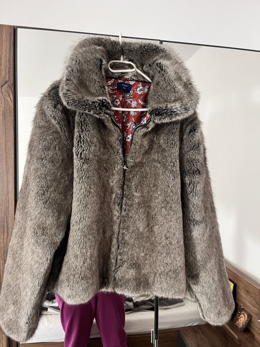 Palton blana Superdry | NOU