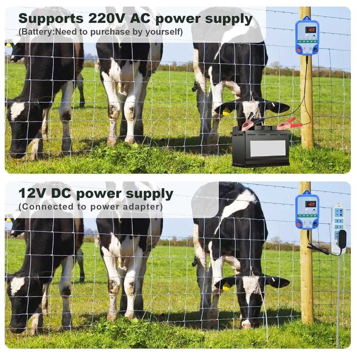 Електропастир 15KM 12000V 2J за ферма и животни