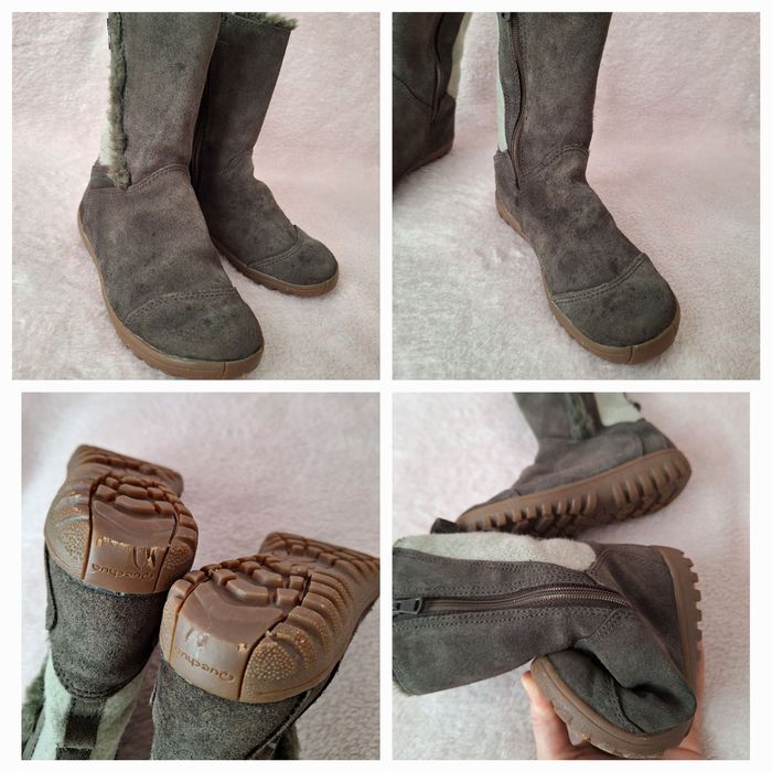 Crocs J2 Cizme inalte piele 32 cu lana Geox Ghete 31 iarna impermeabil