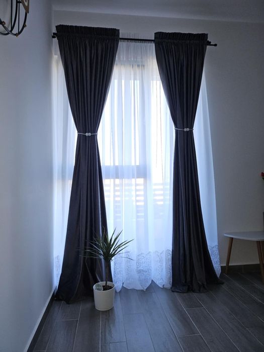 Set 5 ml perdea și 4 ml draperia catifea diverse culori